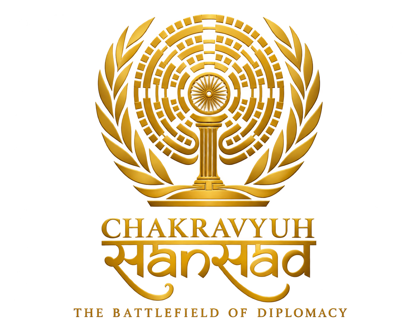 Chakravyuh Sansad MUN logo